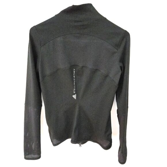 Adidas Sz Small Womens Black Stella McCartney Track Jacket - Picture 6 of 6